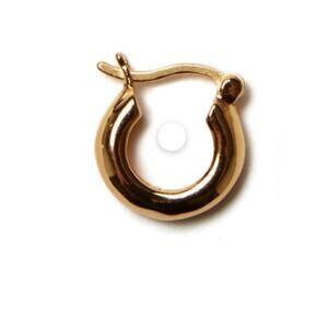 Lizzie Fortunado Gold Mood Hoop Earring- Single